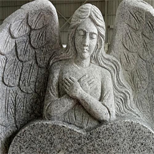 Angel Wings Gravestone